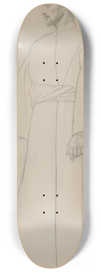Henry Siddons Mowbray - Untitled 8.25 inch art skate deck
