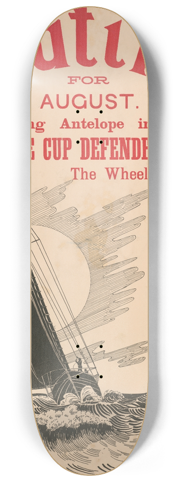 Henry Summer Watson - Outing for August 8.25 inch art skate deck