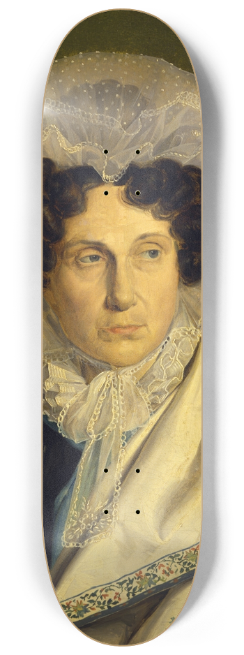 Alfred Rethel - Portait of the Artists Mother 8.25 inch art skate deck