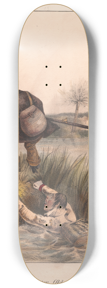 Henry Thomas Alken - Sporting Satirist 8.25 inch art skate deck