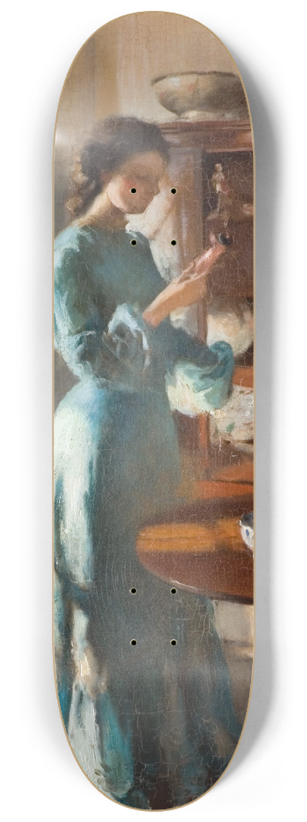 Henry Tonks - The China Cabinet 8.25 inch art skate deck