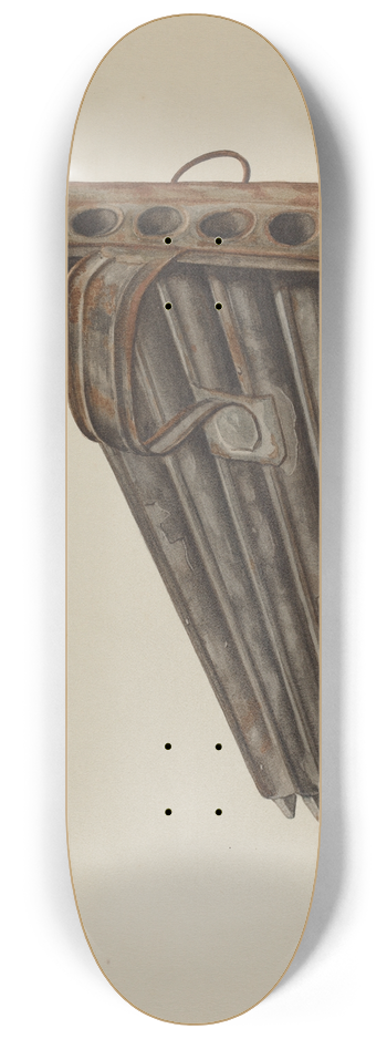 Henry Waldeck - Candle Mold 8.25 inch art skate deck