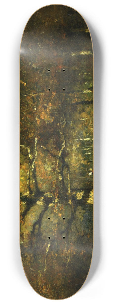 Henry Ward Ranger - Connecticut Woods 8.25 inch art skate deck