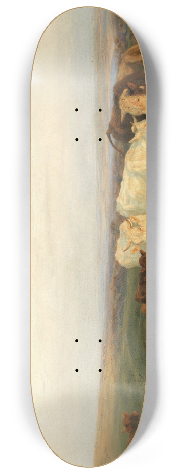 Henry William Banks - Evening 8.25 inch art skate deck