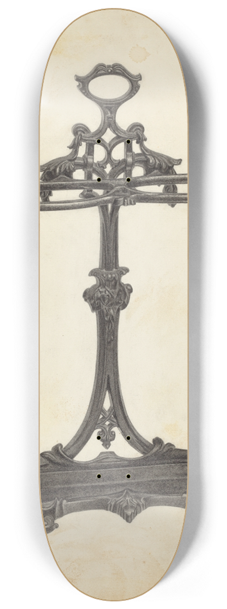 Herman Bader - Umbrella Stand 8.25 inch art skate deck