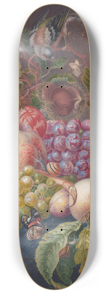 Herman Henstenburgh - Fruit Still Life 8.25 inch art skate deck