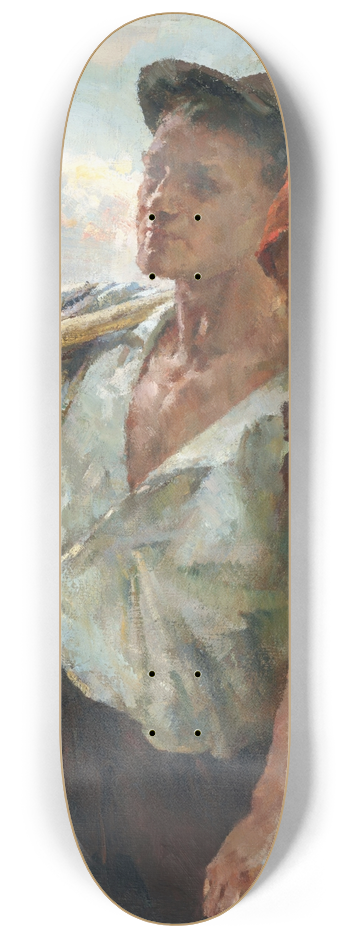 Hermann Groeber - Auf dem Heimweg 8.25 inch art skate deck