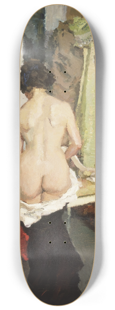 Hermann Groeber - Der rote Domino 8.25 inch art skate deck