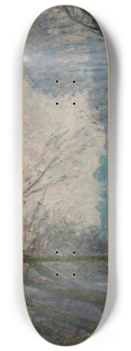 Alfred Sisley - Matine doctobre prs de Port-Marly 8.25 inch art skate deck