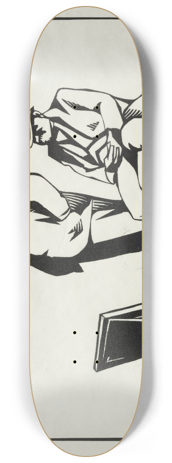 Hermann Paul - Et cela vaut! 100,000! et tout le monde le sait 8.25 inch art skate deck