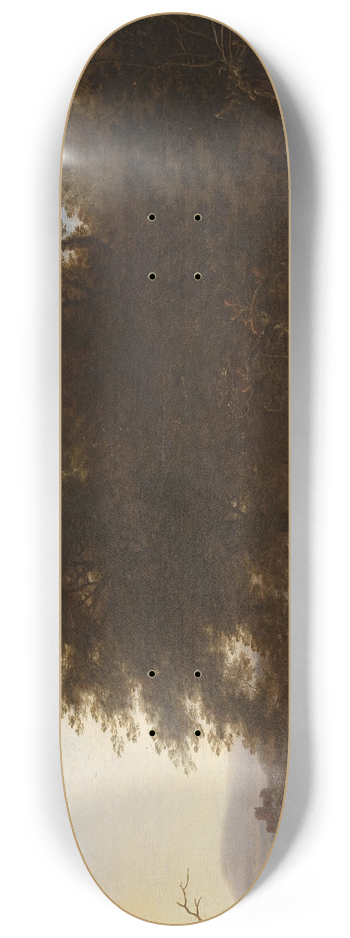 Herman Saftleven - Landscape with travellers 8.25 inch art skate deck