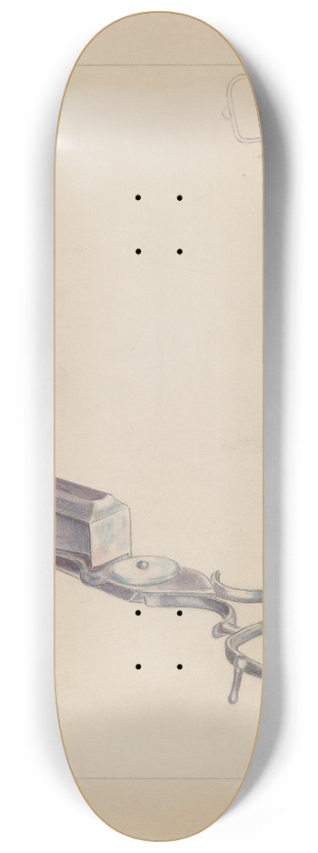 Hester Duany - Snuffer 8.25 inch art skate deck