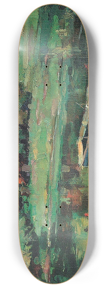 Hiasl Maier-Erding - Alter Kahn am Ufer 8.25 inch art skate deck