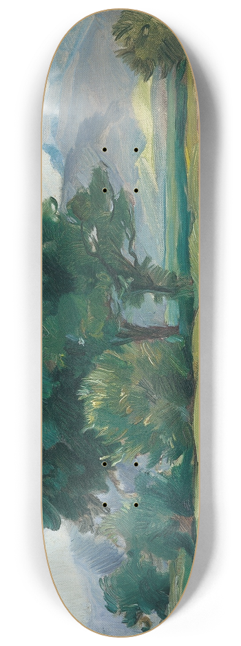 Hiasl Maier-Erding - Baumgruppe im Harrasser Moor 8.25 inch art skate deck