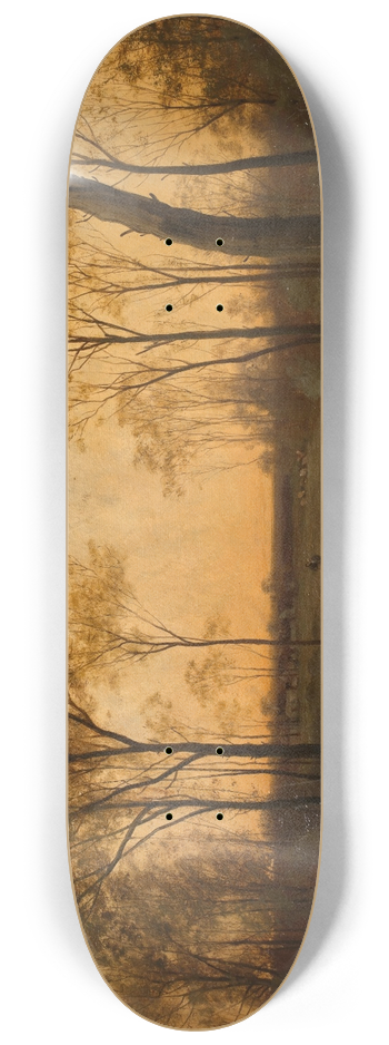 Hippolyte Camille Delpy - Sunset 8.25 inch art skate deck