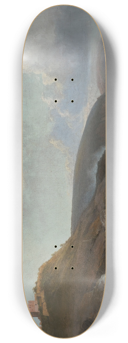 Holger Drachmann - The coast south of Hammershus 8.25 inch art skate deck