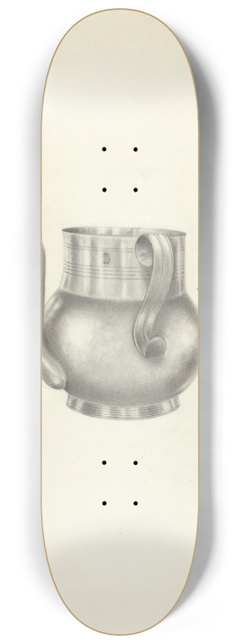 Holger Hansen - Silver Spout Cup 8.25 inch art skate deck