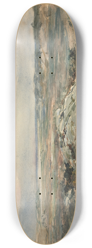 Homer Dodge Martin - Landscape 8.25 inch art skate deck