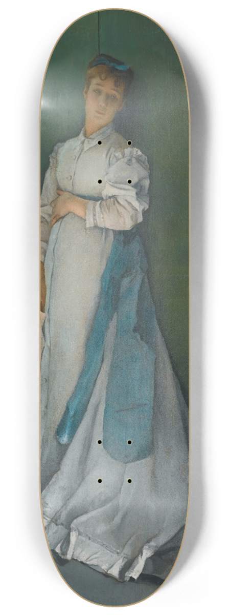 Alfred Stevens - Lemotionne 8.25 inch art skate deck