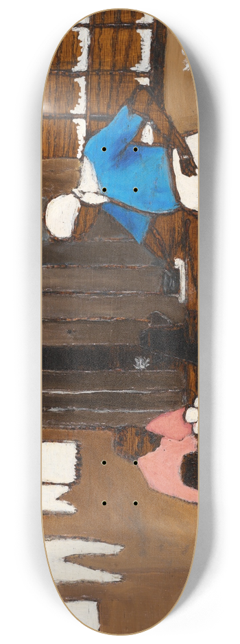 Horace Pippin - Supper Time 8.25 inch art skate deck