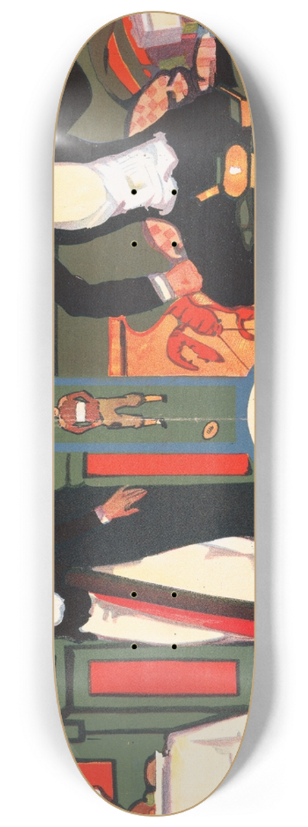 Howard Crosby Renwick - Im on the training table now 8.25 inch art skate deck