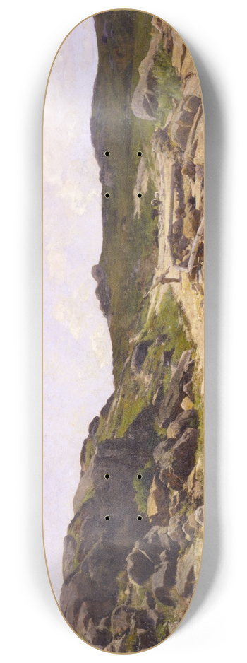 Hugh Bolton Jones - Lighthouse Beach, Annisquam 8.25 inch art skate deck
