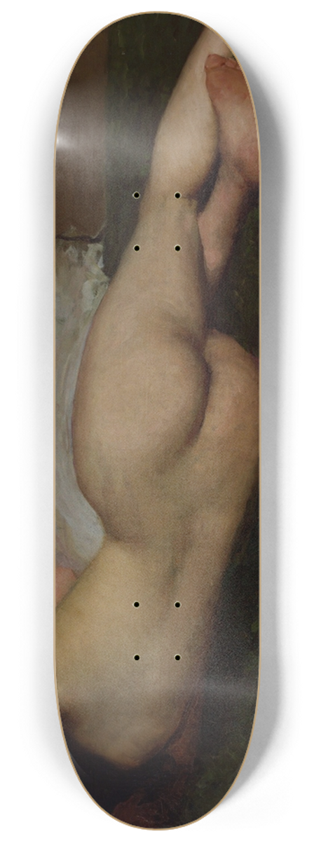 Hugh Ramsay - Nude reclining 8.25 inch art skate deck