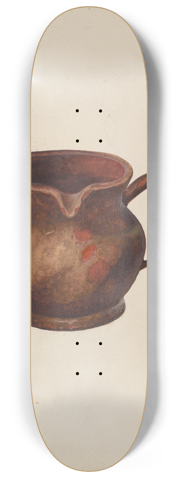 Hugh Ryan - Cream Pitcher 8.25 inch art skate deck