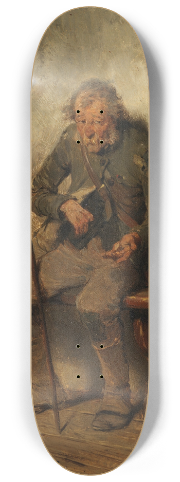 Hugo Kauffmann - Der letzte Groschen 8.25 inch art skate deck