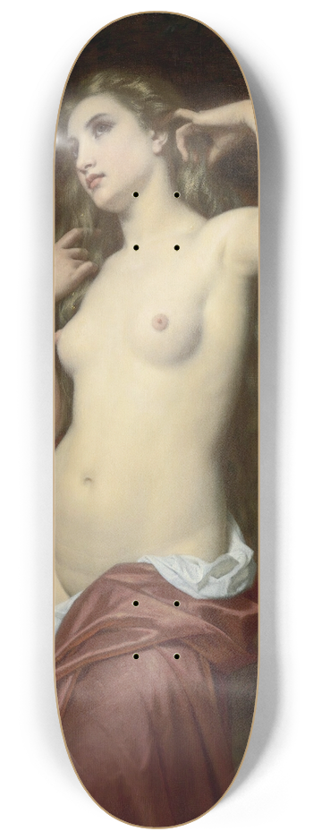 Hugues Merle - The Bather 8.25 inch art skate deck
