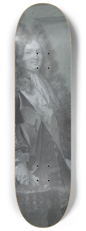 Hyacinthe Rigaud - Portrait of aGentleman 8.25 inch art skate deck