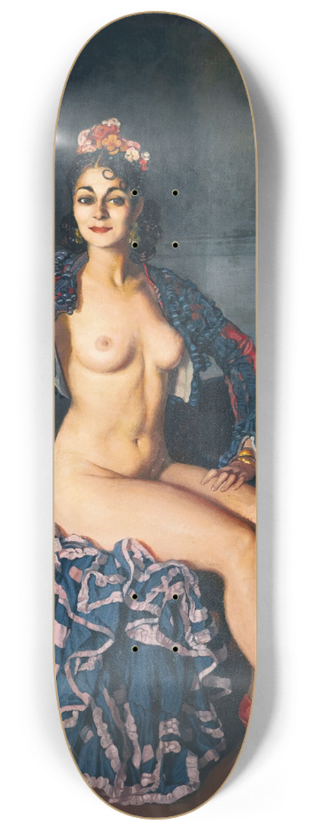 Ignacio Zuloaga - La Oterito 8.25 inch art skate deck