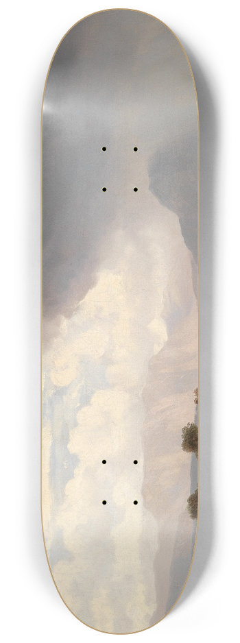 Ignaz Raffalt - Karawankenlandschaft 8.25 inch art skate deck