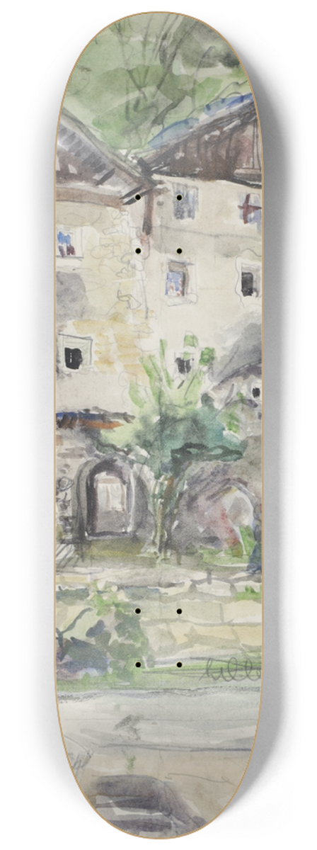 Igo Ptsch - Huserzeile 8.25 inch art skate deck