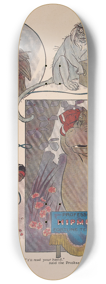 Ike Morgan - The Woggle-Bug book Pl.18 8.25 inch art skate deck