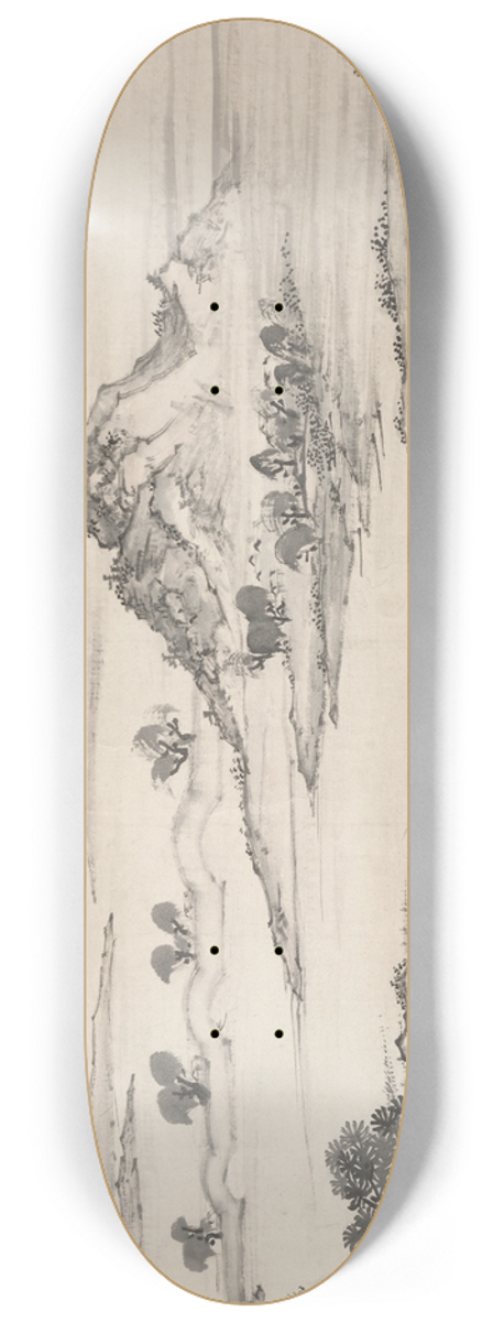 Ike Taiga - View of West Lake 8.25 inch art skate deck