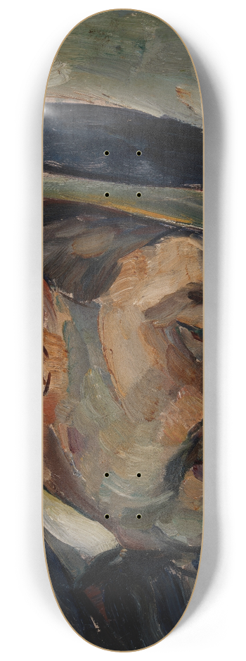 Ilmari Aalto - Portrait of artist Karnakoski 8.25 inch art skate deck