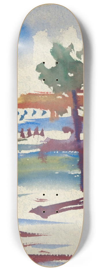 Irene Weir - Key West,Florida 8.25 inch art skate deck