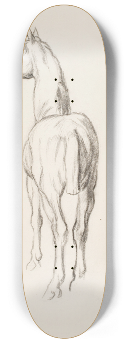 Alfred William Finch - Hevosharjoitelma 8.25 inch art skate deck