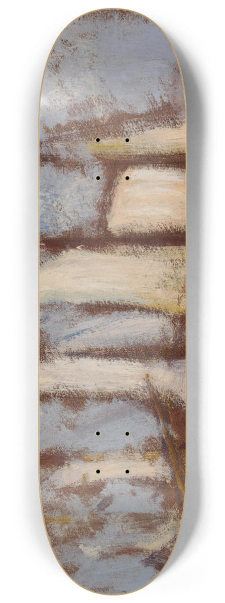 Alfred William Finch - Sailing Vessels 8.25 inch art skate deck