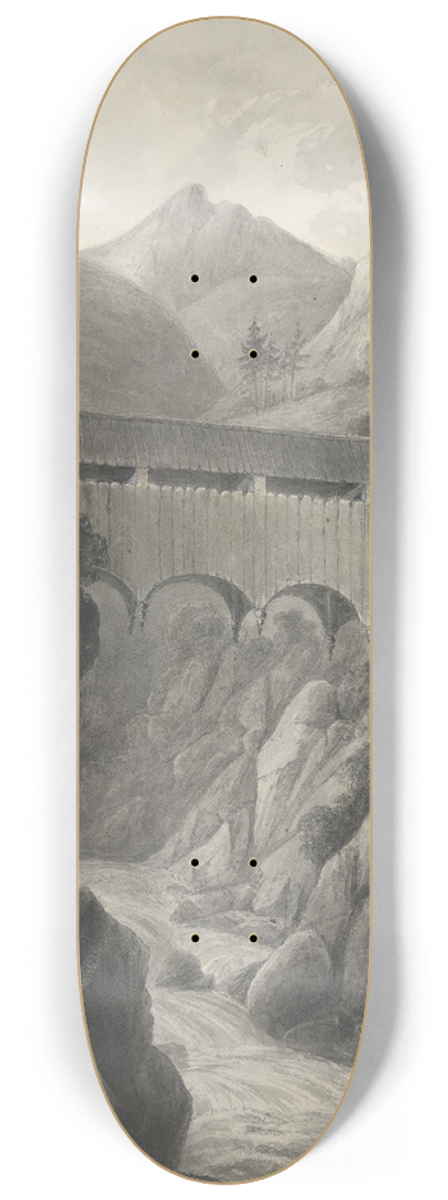Isaac Weld - St. Martyns Bruche 8.25 inch art skate deck