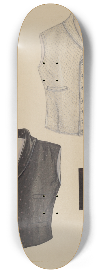 Isabelle De Strange - Waistcoats 8.25 inch art skate deck