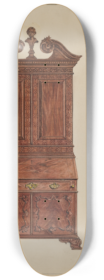 Isadore Goldberg - Secretary 8.25 inch art skate deck