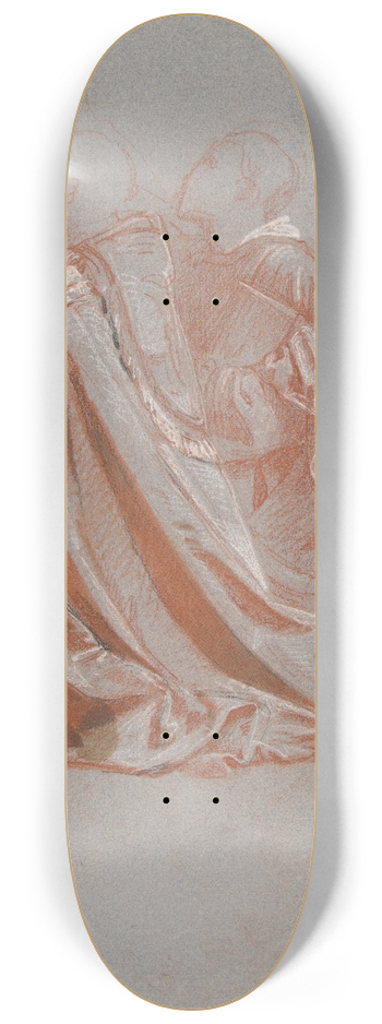 Isidore Pils - Two Bishops 8.25 inch art skate deck