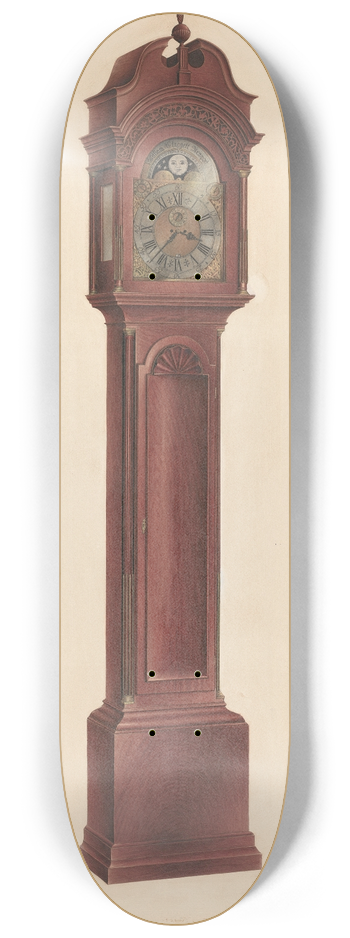 Isidore Sovensky - Clock 8.25 inch art skate deck