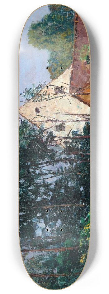 Alfred Zoff - Abendstimmung 8.25 inch art skate deck