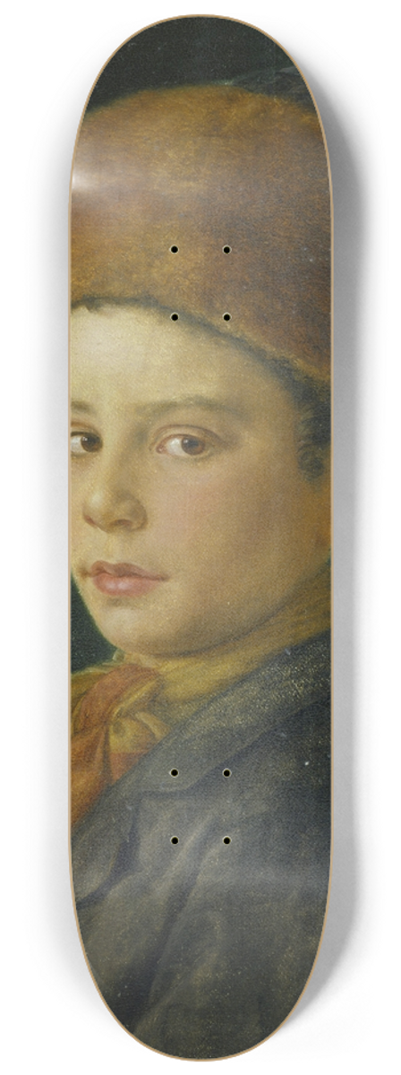 Isidor Kaufmann - Portrait Of A Boy 8.25 inch art skate deck