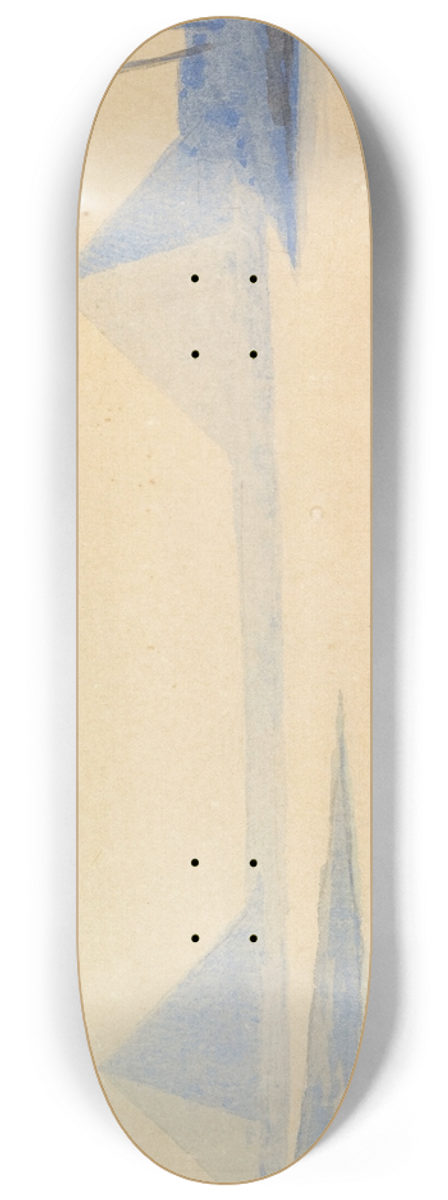 Ivan Bilibin - View Of The Nile 8.25 inch art skate deck