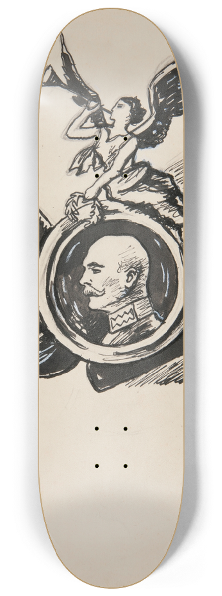 Ivan Ivanec - Panoplium z wizerunkiem cesarza Franciszka Jzefa I 8.25 inch art skate deck
