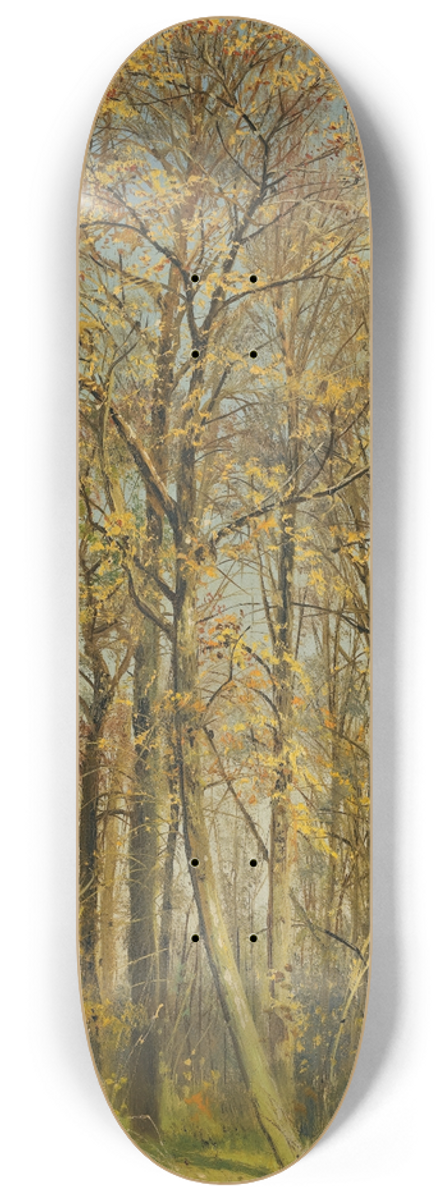Ivan Ivanovich Shishkin - Rowan Trees In Autumn 8.25 inch art skate deck
